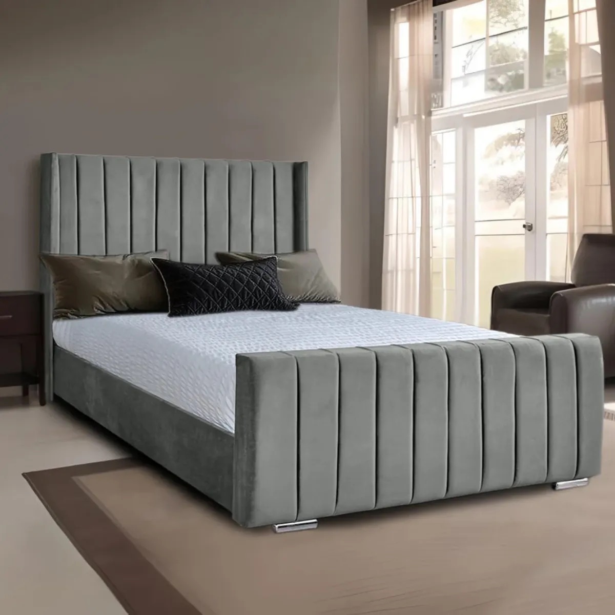 Double Bed Frame with Mattress | Colour & Finish Ideas double bed frame with mattress