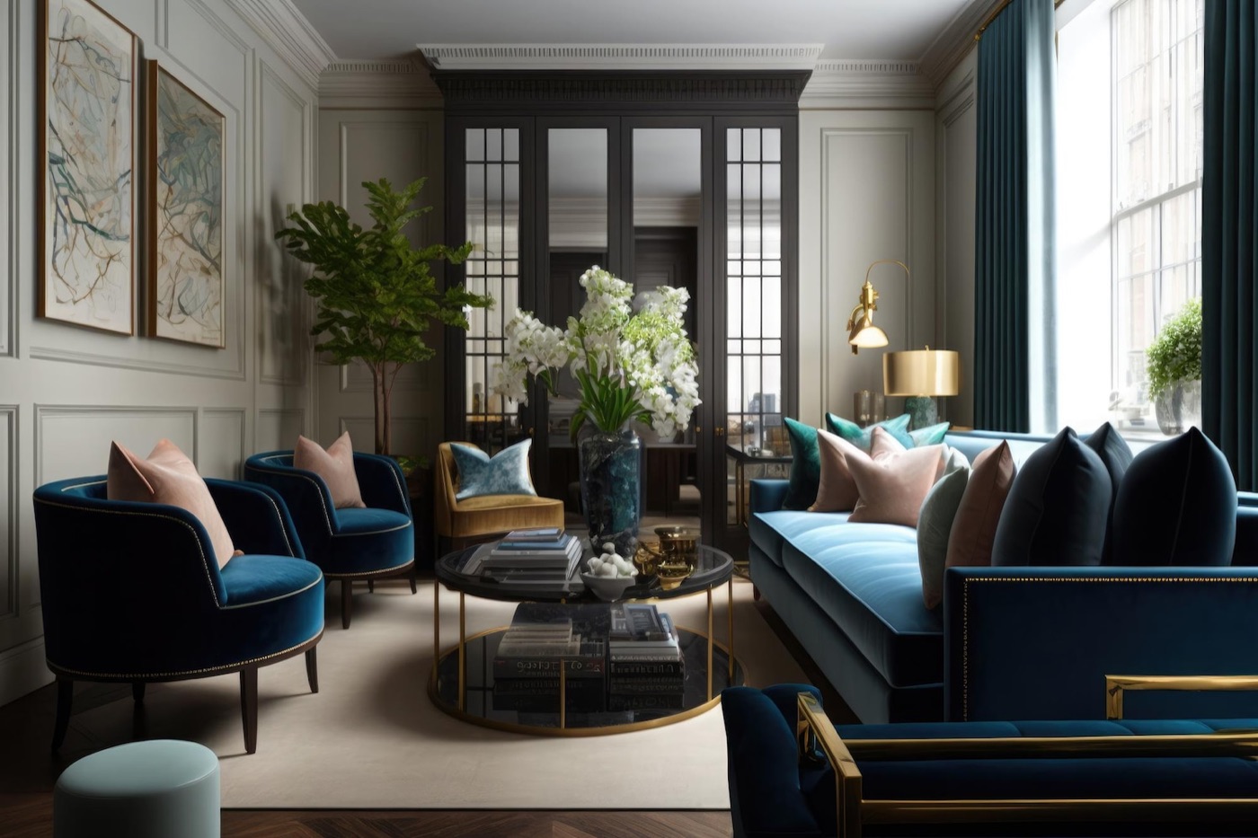 Luxury Sofa Set UK | Tactile Boucle Velvet and Linen luxury Sofa set