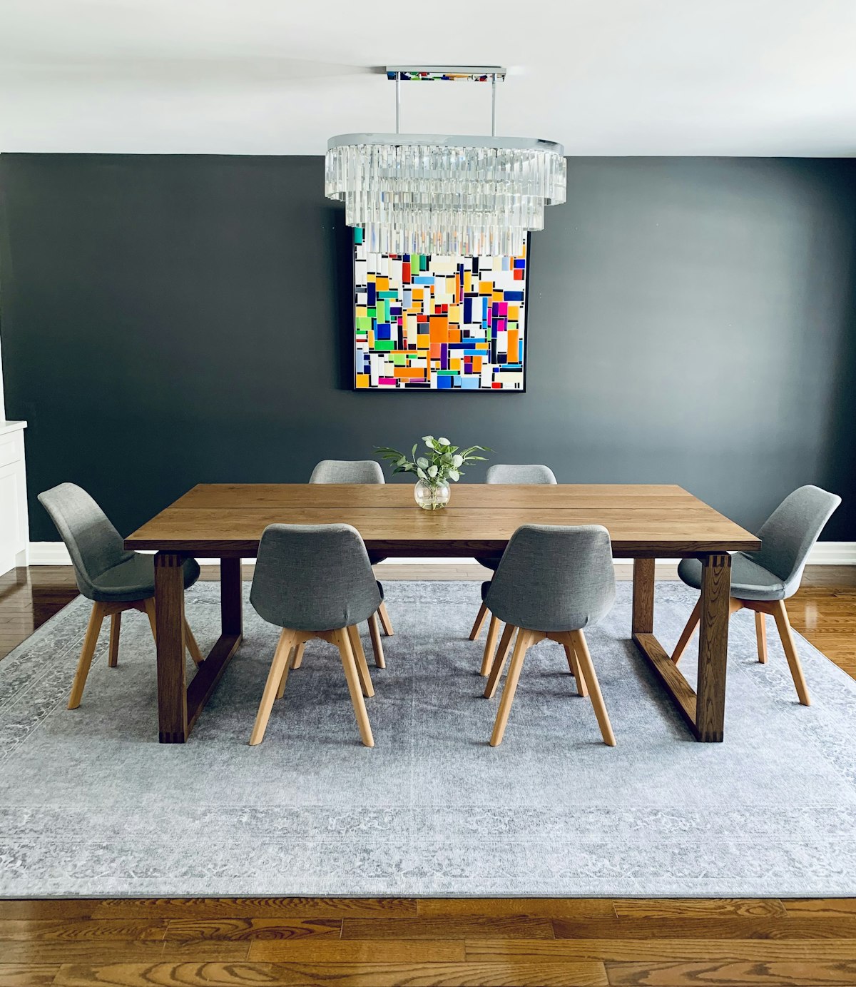 Small Round Dining Table UK | Compact Dining Layout Compact dining table space saving solution for a small UK apartment dining area
